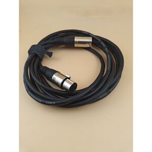 Amazon Basics XLR Microphone Cable 10FT Male to Female Balanced Audio Cord